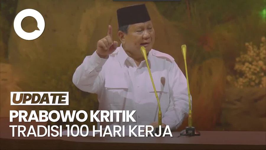 Video Prabowo: Dari Mana Tradisi Kinerja 100 Hari?