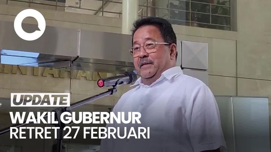 Video Rano Karno soal Retreat Kepala Daerah: Wakil Hadir Tanggal 27