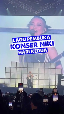 Video NIKI Buka Konser Hari Kedua: Apa Kabar, Jakarta?