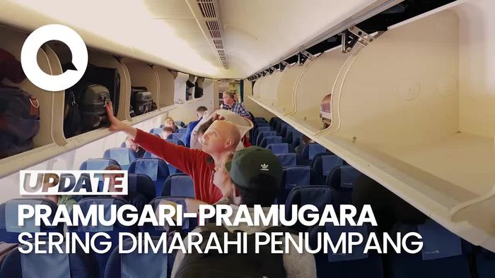 Video: Cerita Pramugari Sering Dimarahi Penumpang gegara Koper Kabin