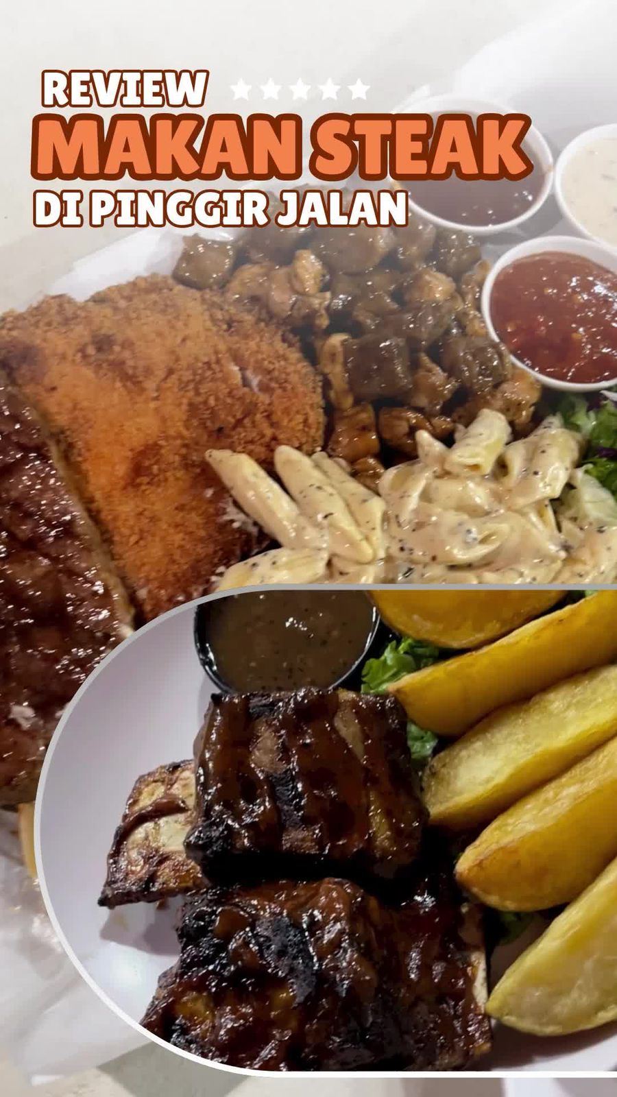 Video: Sensasi Makan Steak Mewah di Warung Tenda, Beda dari yang Lain!