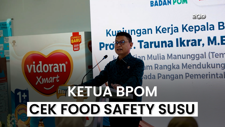 Kunjungan Kepala BPOM RI ke PT Kian Mulia Manunggal (Tempo Scan Group) Cek Food Safety Susu Ini, Amankah?