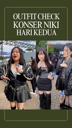 Video: Outfit Mystic Force Fan di Konser NIKI Hari Kedua