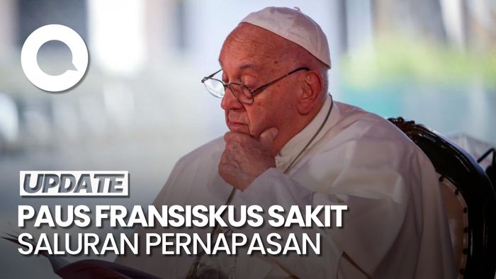 Video: Sakit Saluran Pernapasan, Paus Fransiskus Tak Bisa Pimpin Doa Mingguan