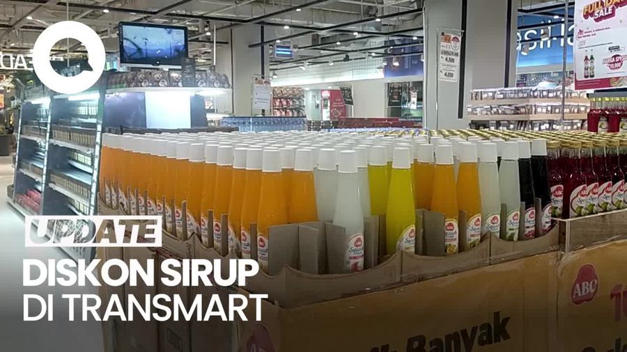 Video: Sambut Ramadan, Sirup Banjir Diskon di Transmart Full Day Sale