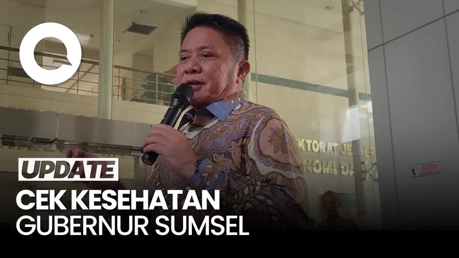 Video: Jelang Pelantikan, Gubernur Terpilih Sumsel Cek Kesehatan di Kemendagri