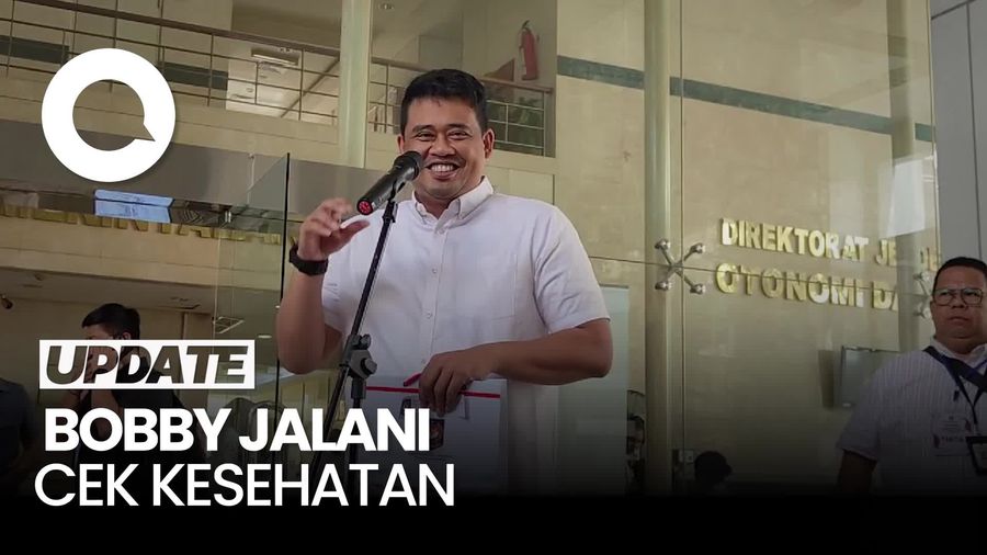 Video: Jalani Cek Kesehatan, Bobby: Semua Baik, Siap Jalani Pelantikan dan Retret