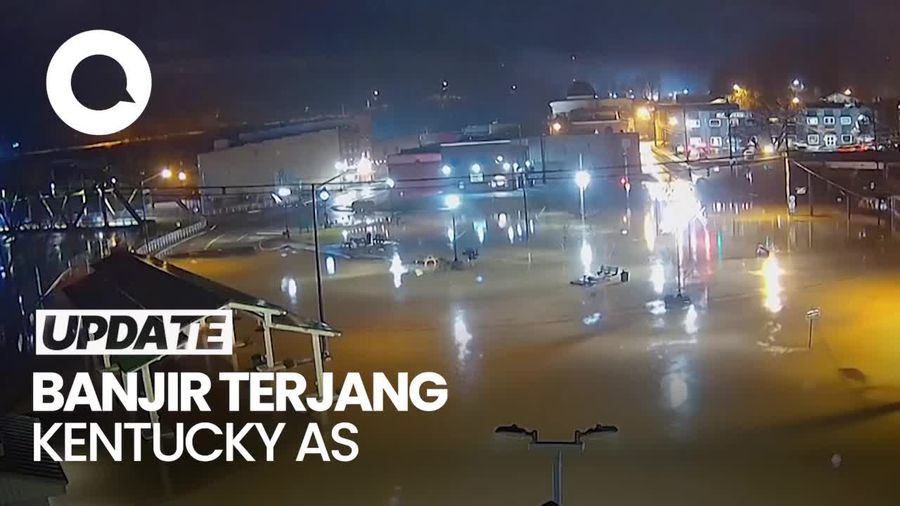 Video: Banjir Terjang Kentucky AS, Sedikitnya 8 Orang Tewas