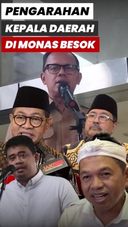 Video: Kepala Daerah Terpilih Akan Ikuti Pengarahan di Monas Besok