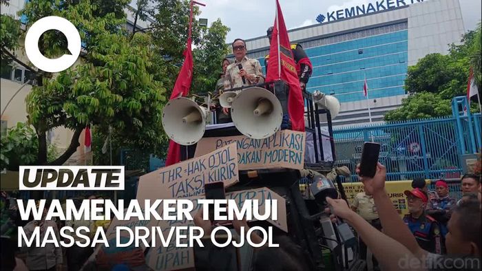 Video Wamenaker ke Massa Ojol soal THR: Negara Tak Biarkan Warga Dieksploitasi