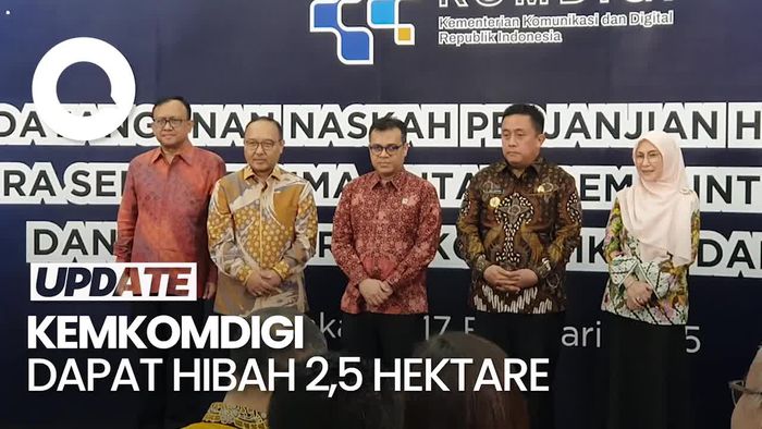 Video: Pemkab Bekasi Hibahkan Tanah ke Kemkomdigi Untuk DTC