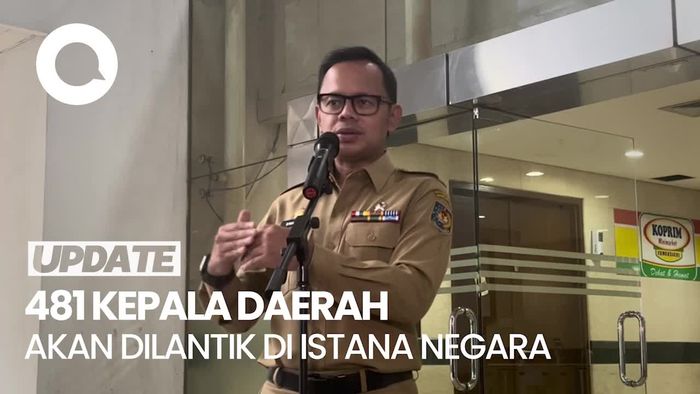 Video: Wamendagri Sebut 481 Kepala Daerah Akan Dilantik di Istana Negara