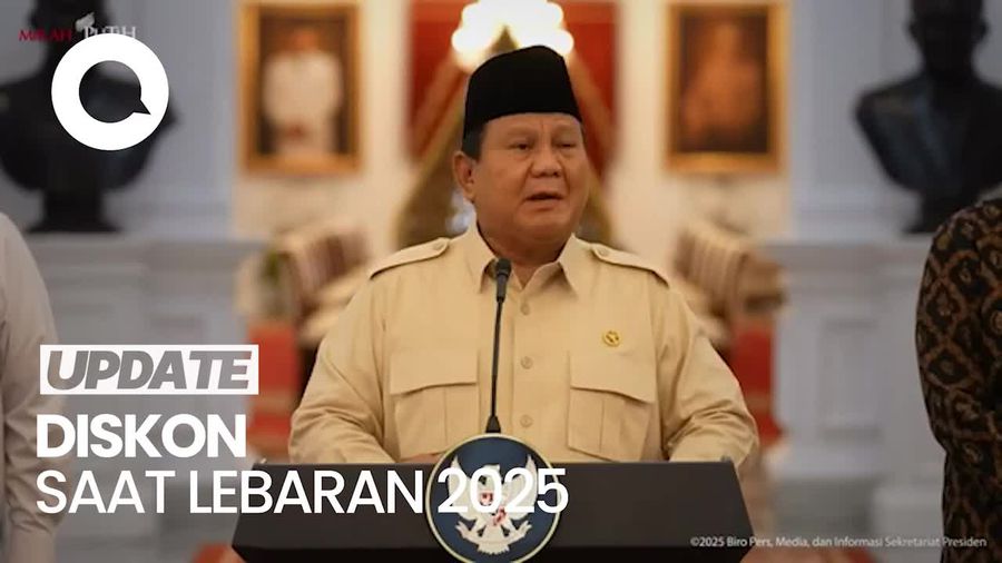 Video: Prabowo Pastikan Ada Diskon Tarif Tol dan Tiket Pesawat di Lebaran 2025