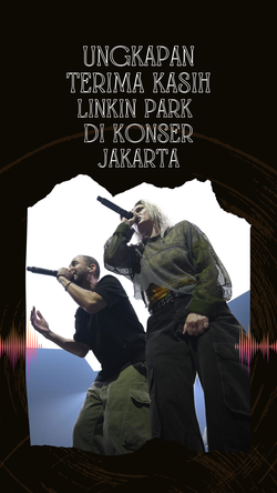 Video Sambutan Meriah untuk Vokalis Baru Linkin Park di Konser Jakarta