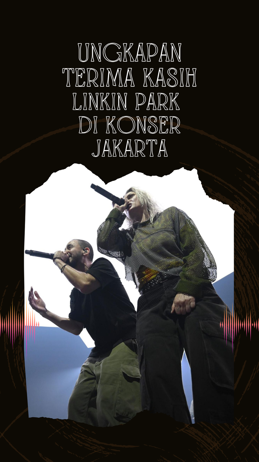 Video Sambutan Meriah untuk Vokalis Baru Linkin Park di Konser Jakarta