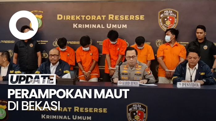 Video: Tampang 5 Perampok yang Bunuh Nenek di Bekasi