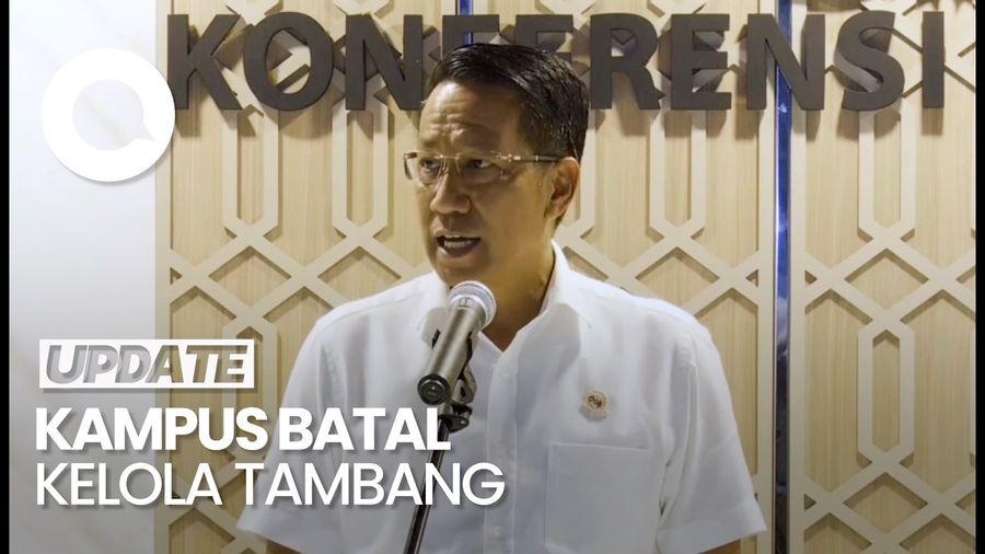 Video: RUU Minerba Siap Disahkan, Kampus Batal Diberi Izin Kelola Tambang
