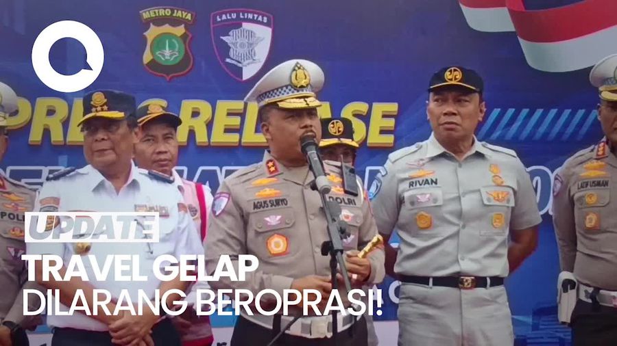 Video: Travel Gelap Dilarang Beroperasi Saat Mudik Lebaran