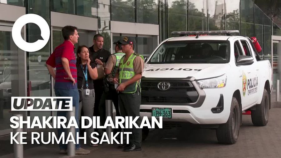 Video Shakira Masuk Rumah Sakit karena Masalah Perut