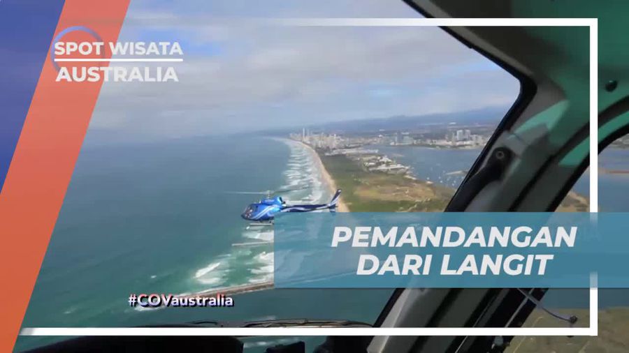 Melihat Pemandangan Menakjubkan dari Heli Ride di Gold Coast, Australia