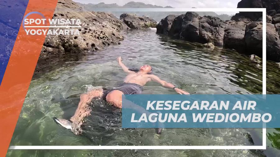 Merasakan Kesegaran Air Laguna Wediombo di Yogyakarta