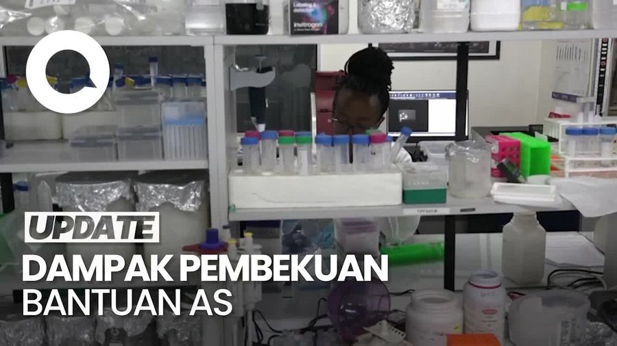 Video: Pembekuan Bantuan Trump Hentikan Uji Coba Vaksin HIV di Afrika Selatan