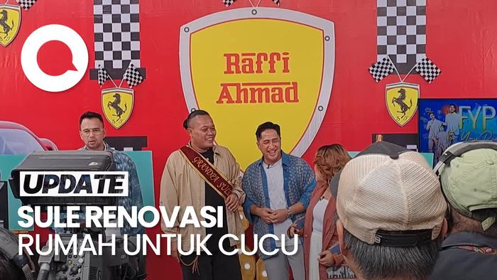 Video: Sambut Kelahiran Cucu, Sule Putuskan Renovasi Rumah