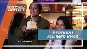 Menikmati Giant Cake Lamington di Night Quarter Market, Australia