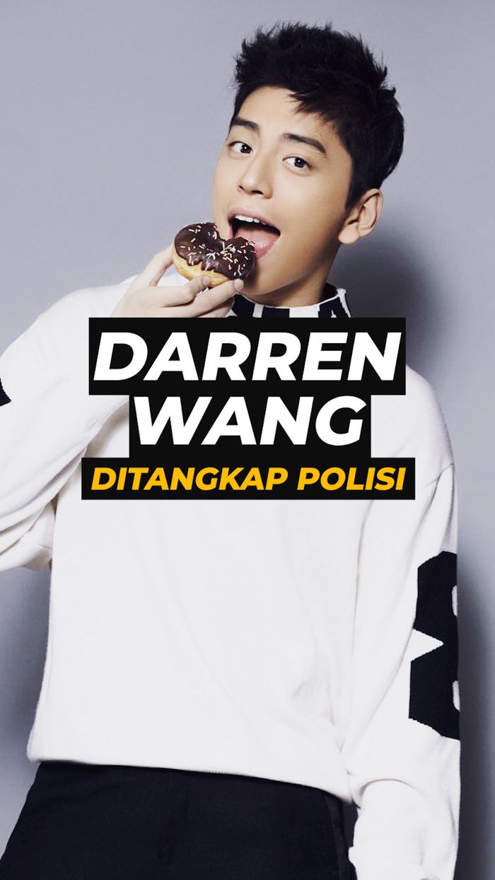 Video: Aktor Taiwan Darren Wang Ditangkap Polisi, Kenapa?