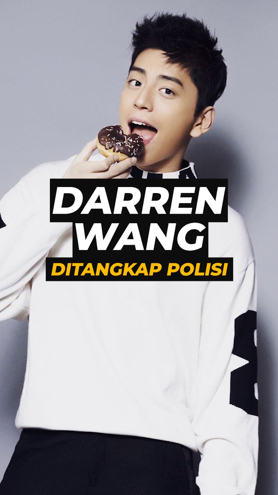 Video: Aktor Taiwan Darren Wang Ditangkap Polisi, Kenapa?