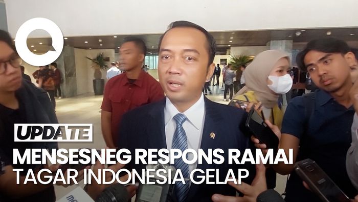 Video Mensesneg soal Aksi Indonesia Gelap: Tak Ada Gelap, Kita Harus Optimistis