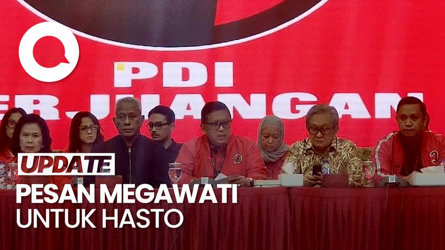 Video: Respons Megawati Saat Tahu Praperadilan Hasto Tak Diterima