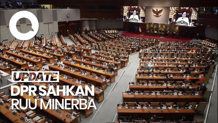 Video: Tok! DPR Sahkan RUU Minerba Jadi Undang-undang