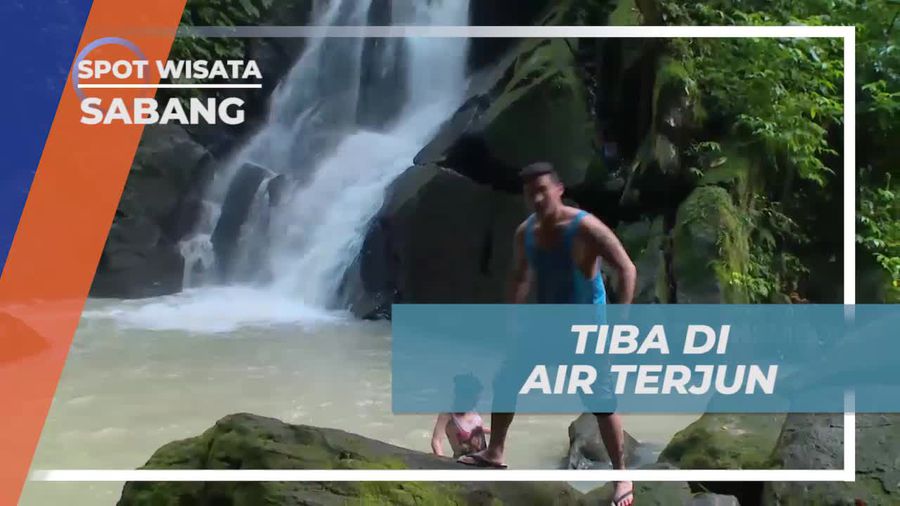 Tiba di Keindahan Alam Air Terjun Pria Laot, Sabang