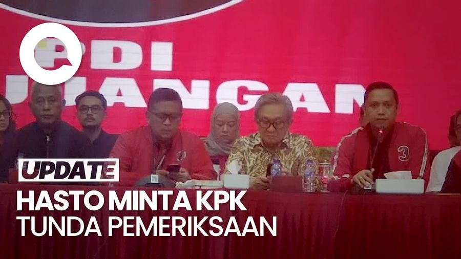 Video: Tim Hukum PDIP Minta KPK Tunda Pemeriksaan Hasto