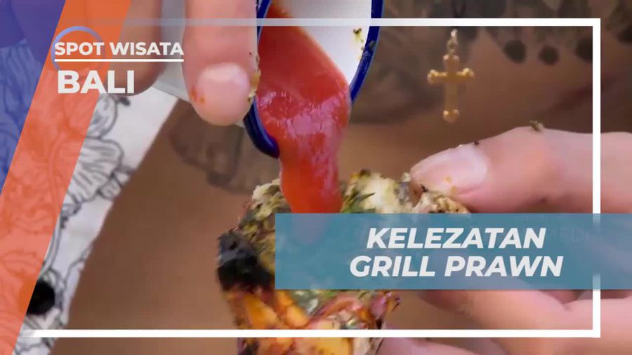 Mencicipi Kelezatan Grill Prawn di Mrs Sippy, Bali