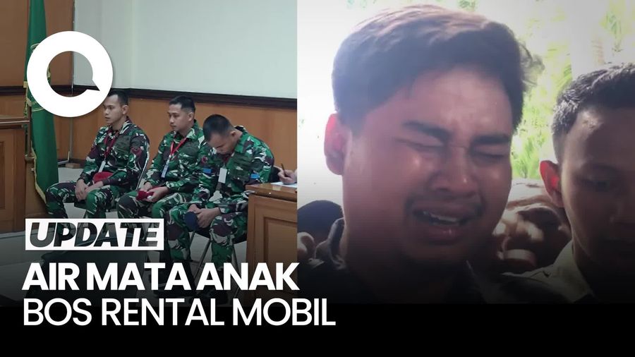 Video: Tangis Anak Bos Rental Pecah, Tak Sangka Oknum TNI AL Setega Itu