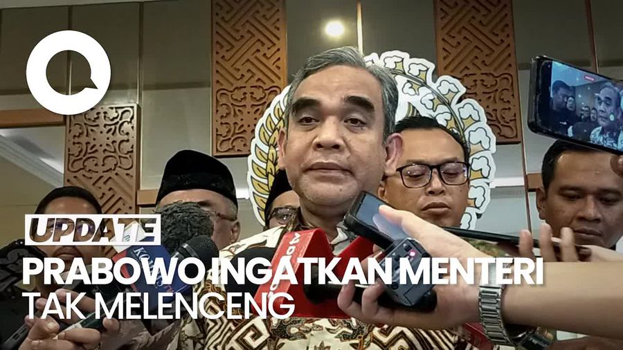 Video Muzani: Prabowo Terus Ingatkan Menteri Supaya Berjalan On The Track