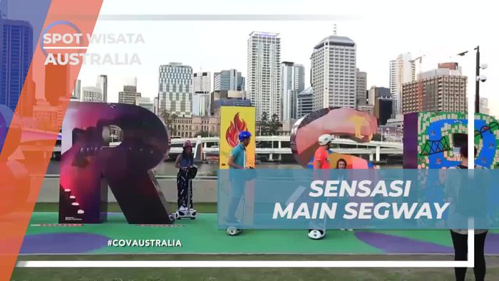 Sensasi Bermain Segway di Sore Hari di Brisbane, Australia