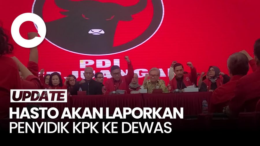 Video: Hasto Akan Laporkan Penyidik AKBP Rossa ke Dewas KPK
