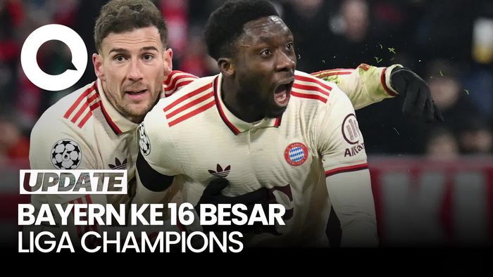 Video: Gol Davies di Injury Time Bawa Bayern ke 16 Besar Liga Champions