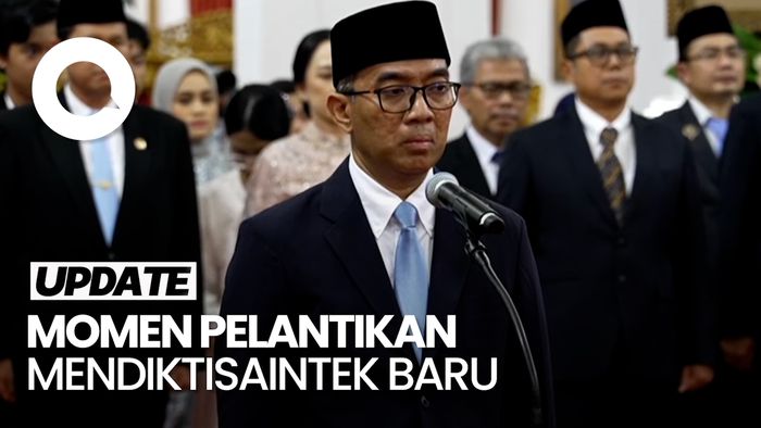 Video: Brian Yuliarto Resmi Dilantik Jadi Mendiktisaintek Gantikan Satryo