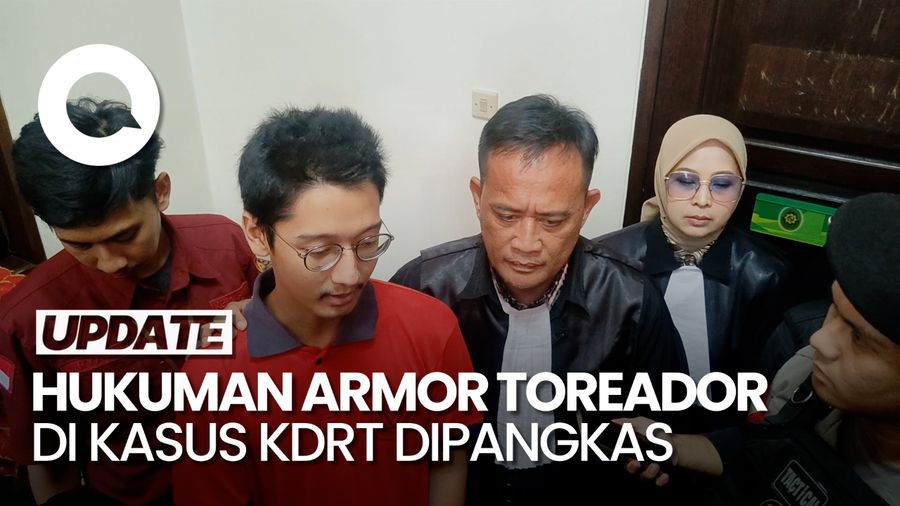 Video: Hukuman Armor di Kasus KDRT Cut Intan Dipangkas Jadi 3 Tahun
