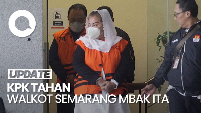 Video: KPK Resmi Tahan Walkot Semarang Mbak Ita dan Suami