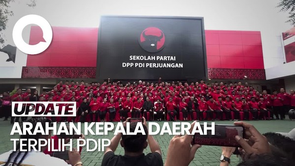 Video: Megawati Beri Pembekalan kepada 177 Kepala Daerah Terpilih dari PDIP