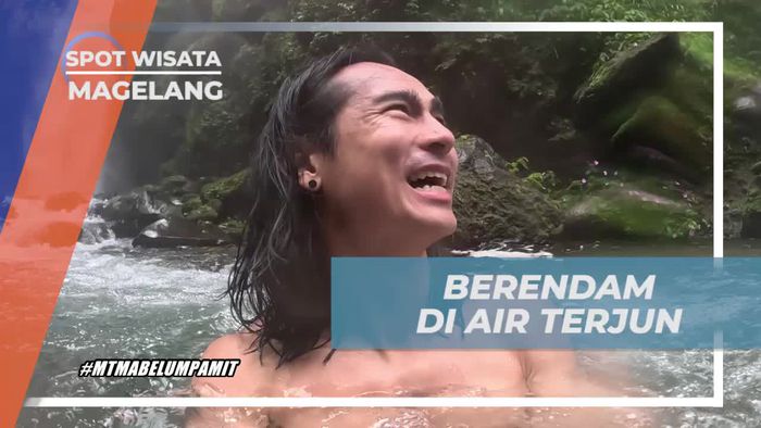 Berendam Menyegarkan di Air Terjun Kedung Kayang, Magelang
