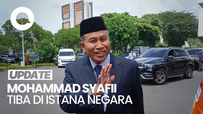 Video Mohammad Syafii Tiba di Istana Negara Jelang Pelantikan Kabasarnas