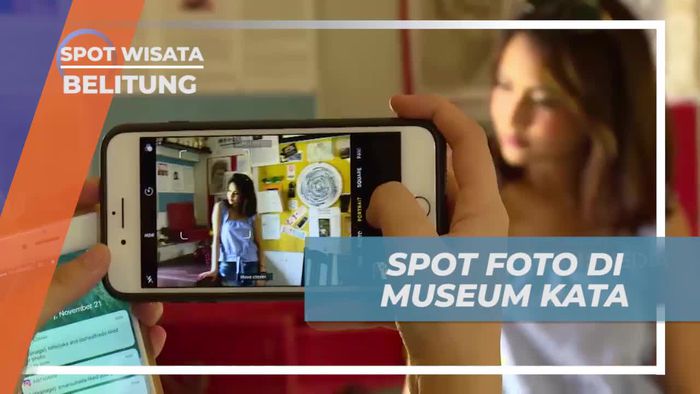 Berfoto Seru di Museum Kata Andrea Hirata, Belitung