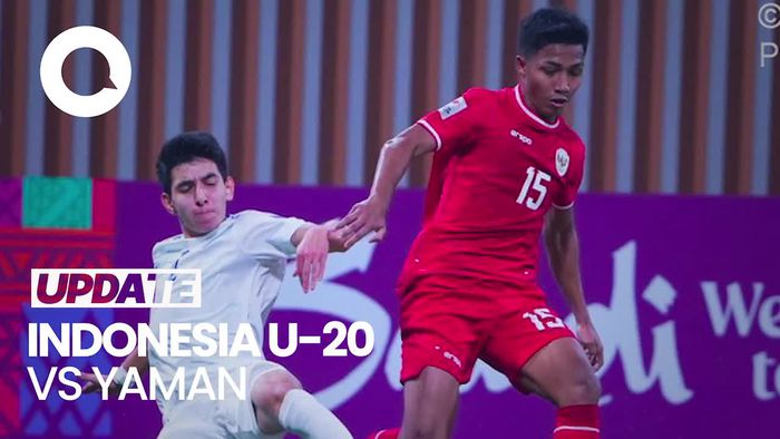 Video Indonesia U-20 Vs Yaman: Garuda Muda Ditahan Imbang