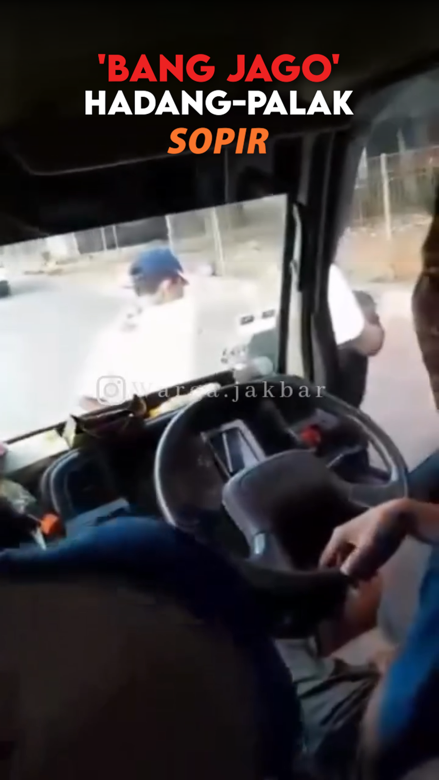 Video: Heboh Aksi Bang Jago Palak Rp 500 Ribu ke Travel di Jakbar